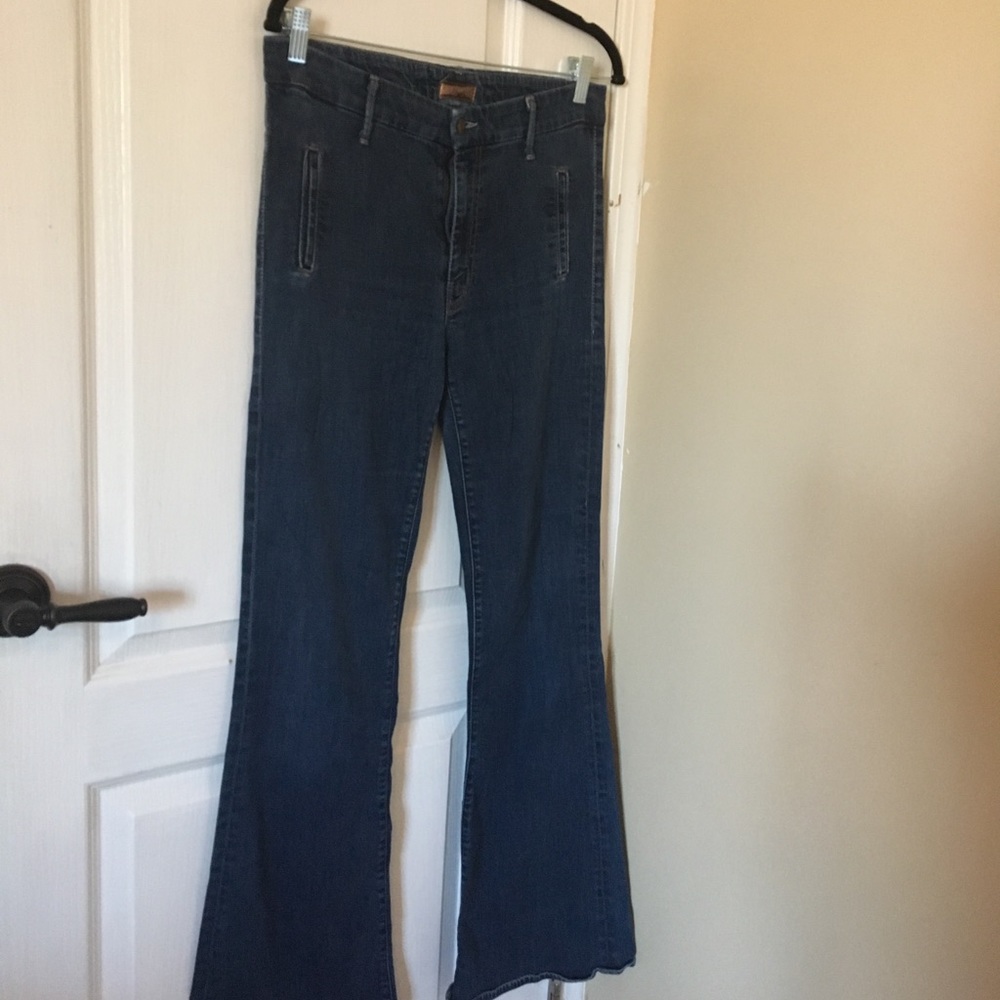 Mother brand flare high waisted sexy soft jeans